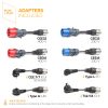 JUICE BOOSTER 2, EU Traveller Set, 8 Adapter (CEE32 400 V, CEE32 230 V, CEE16 400 V, CEE16 230 V, Typ G 230 V (GB), Typ L 230 V (IT), Schuko 7/7 230 V, T13 230 V)